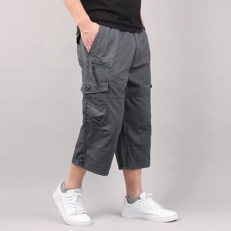 Comercio electrónico en el extranjero AliExpress pantalones cortos casuales pantalones de los hombres de moda Pantalones sueltos pantalones de verano delgados pantalones cortos de verano