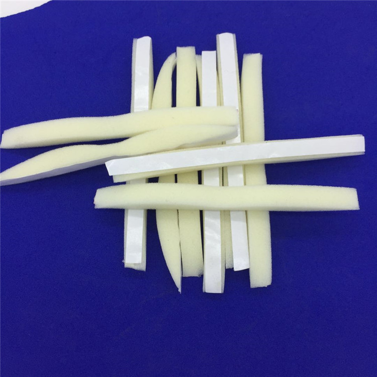 鼻梁慢回弹海背胶绵条 鼻梁慢回弹海绵条 健康海绵鼻梁绵