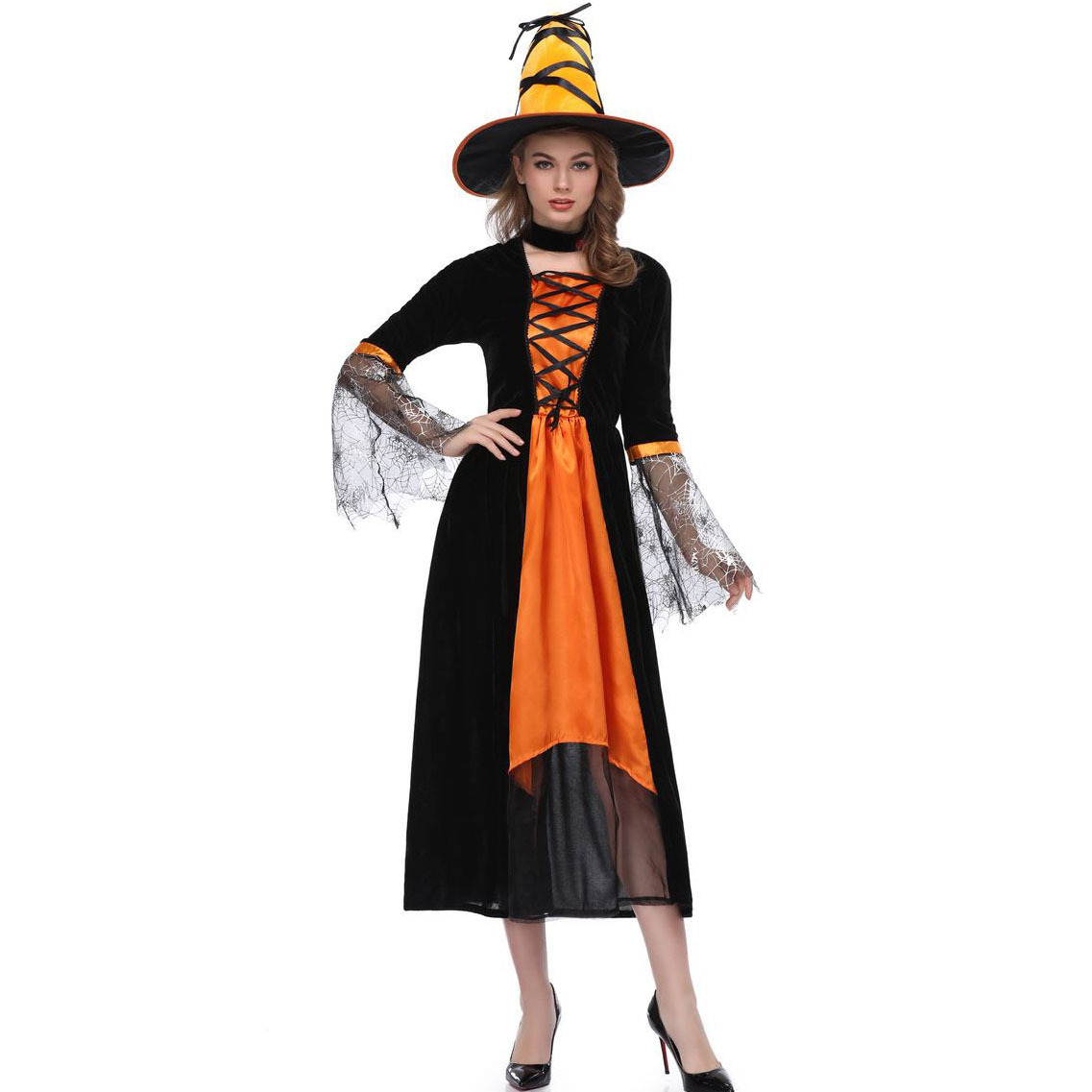 halloween costume cosplay demon vampire witch set nihaostyles wholesale halloween costumes NSMRP79218