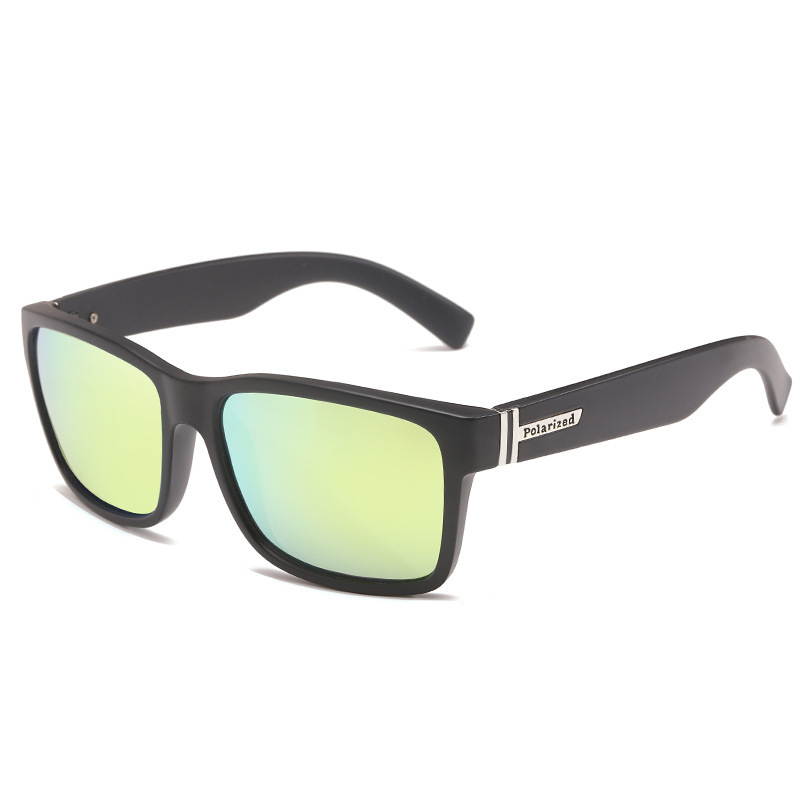 2020 nuevas gafas de sol europeas y americanas gafas de sol polarizadas deportivas transfronterizas gafas cuadradas coloridas para hombres al aire libre