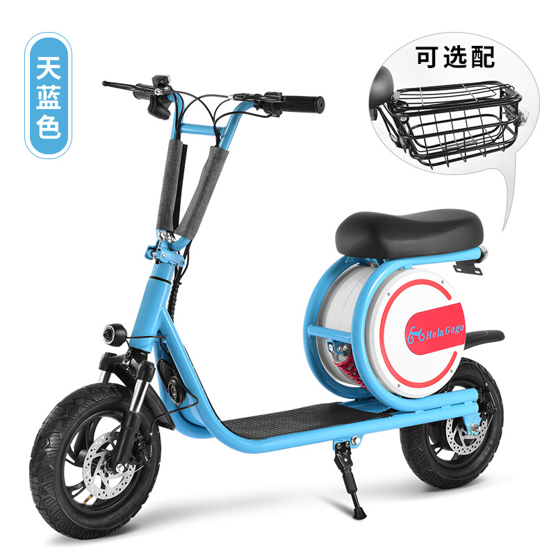 厂家批发OEM大小哈雷电瓶车两轮成人代步车男女scooter电动滑板车