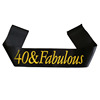 Birthday party welcome to bring Happy Birthday Female and male 304050607080 years old PARTY etiquette belt belt