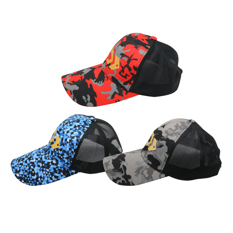 戶外漁具 臂袖冷感吸汗速乾防曬頭巾透氣魔術(shù)貼帽子騎行釣魚用品