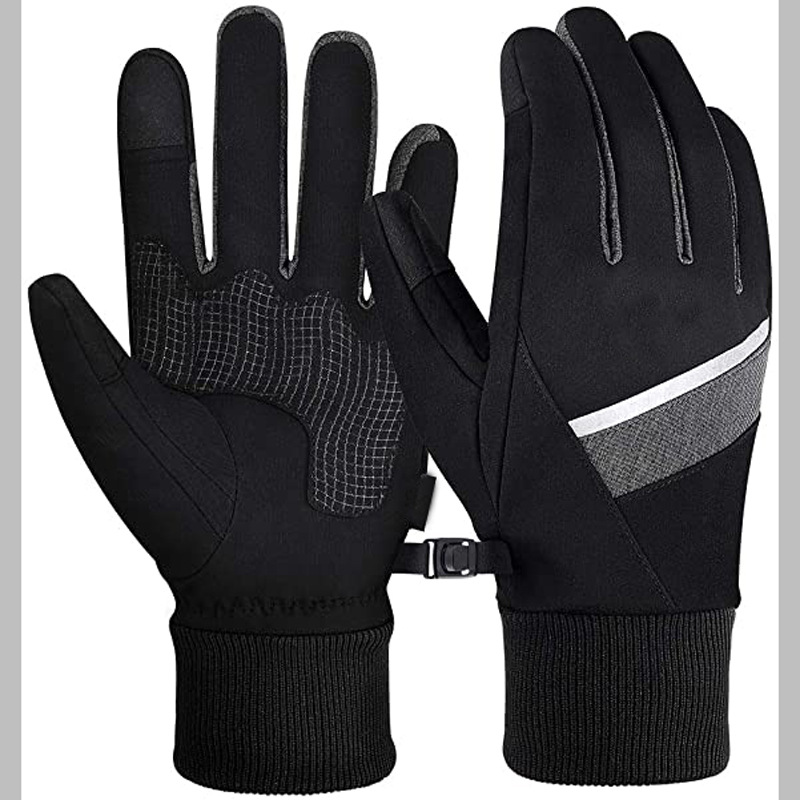 美国进口保暖滑雪手套 男士冬季女防风防水全指加厚棉户外摩托车