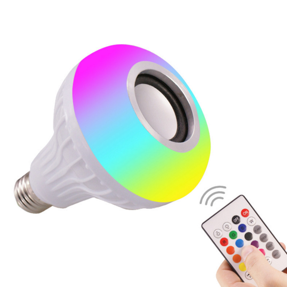 Dropship LED Light Bulb Bluetooth Speake...