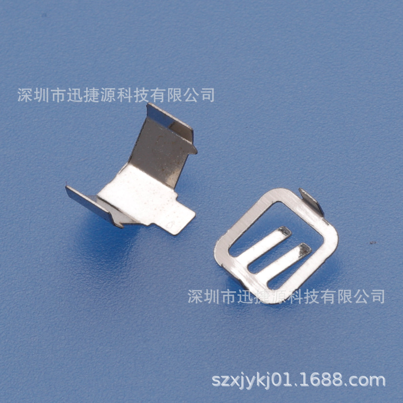 AG13电池座 LR44电池夹 电子尺正负极弹片