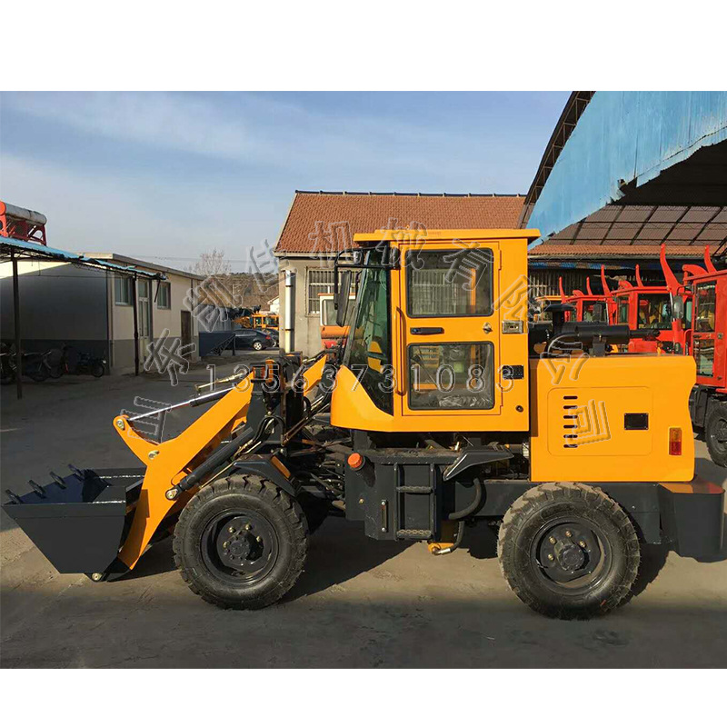 四驱动力工程机械 小型轮式装载机挖掘装载机一体机铲车 小型铲车