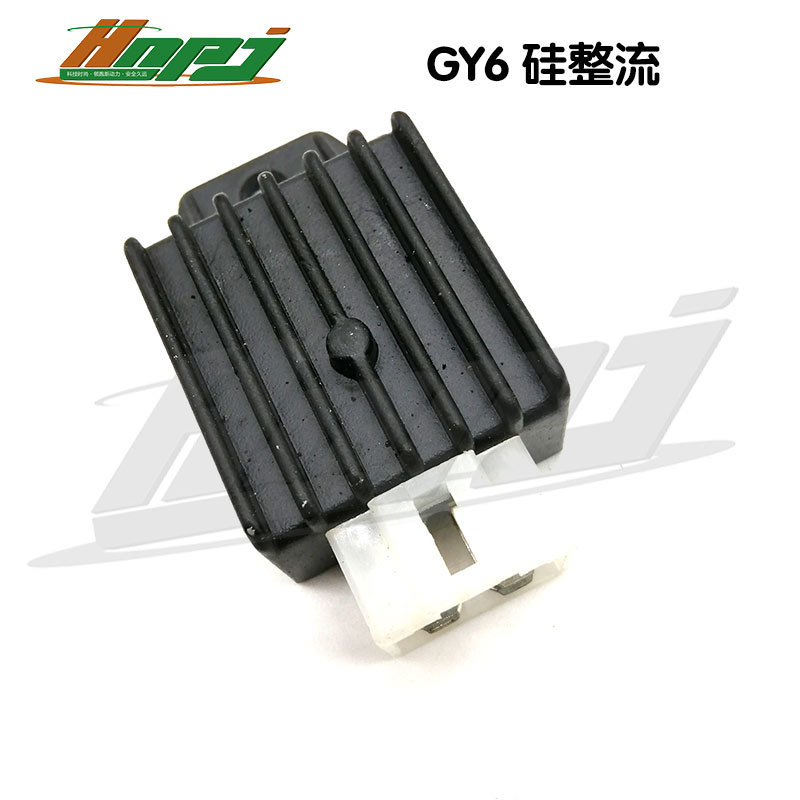 12V 调压器 女装踏板摩托车GY6125 光阳125 硅整流 豪迈125稳压器