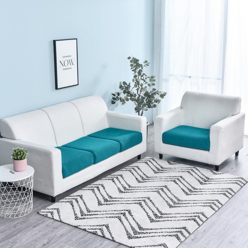 Nordischer Samt Sofaüberzug Elastisch Für Chaiselongue Bezug_voghion.com