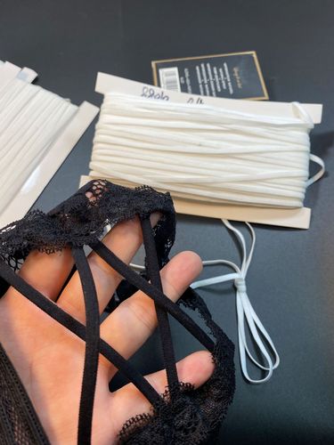 0.5CMN95 with loose and tight ear straps, elastic straps, spandex elastic straps, 5MM rope elastic straps