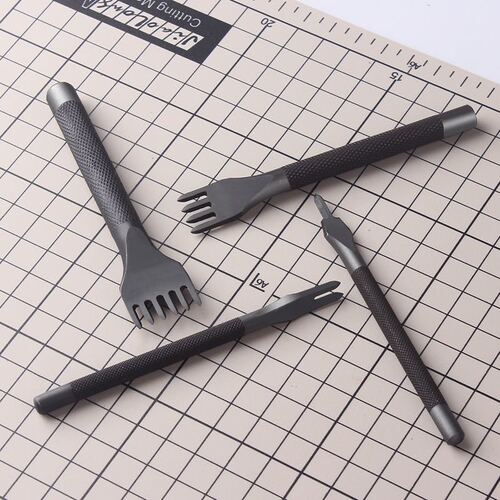 皮雕50件套手艺皮具手缝套装皮革工具套装DIY皮革手艺套装22款