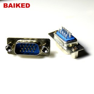 HDB15 ǰ�T��ĸ �{�z ����ʽ ���^VGA ����DB15о ���^���