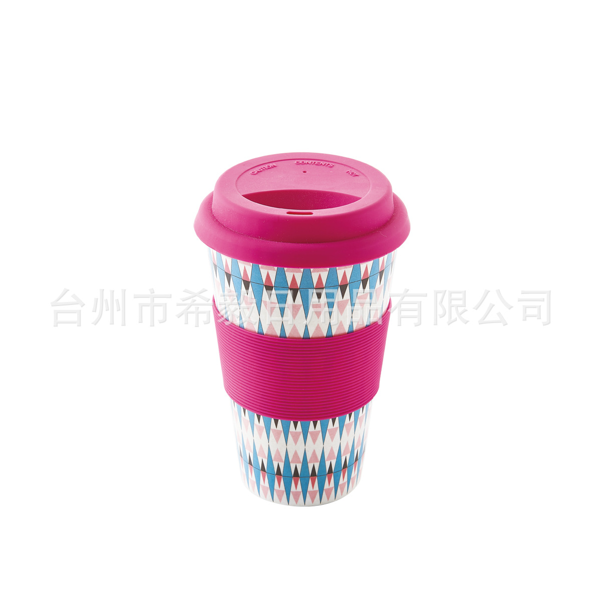 400ml de fibra de bambú taza de dibujos animados pareja taza de leche taza de café taza de té taza de agua simple y elegante