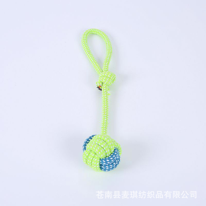 Fashion Cotton Rope Molar Knotting Dog Toy Set