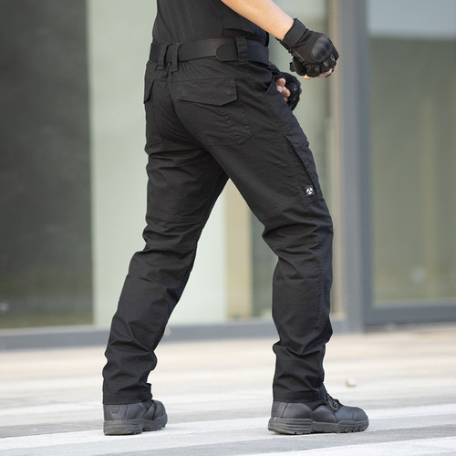 Archon Reverse Blade Tactical Pants Men's Loose Military Fan Multi-Pocket Waterproof Stretch Outdoor Overalls Spring and Autumn Training Pants