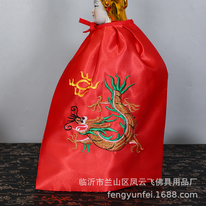Buddha's cloak, god of wealth's robe, Guan Gong's dragon and phoenix garment, Bodhisattva Guanyin's attire, small-sized Buddhist robe, cape, divine beings' and immortals' clothing, Taoist robes
