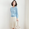 Spring style round neck sweater coat spring new women’s wear Korean fashion loose long sleeve sweater
