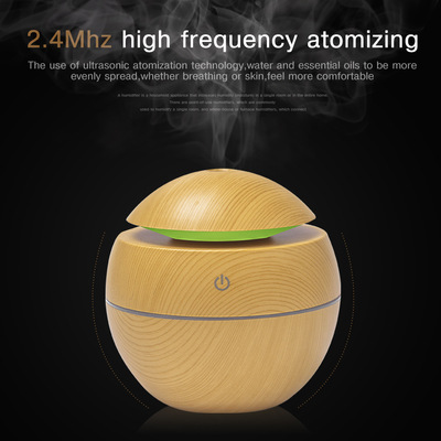 Foreign trade explosion models USB Aromatherapy Humidifier Air cleaner Mini household Wood Aromatherapy Machine Shenzhen Manufactor