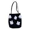 Demi-season cute one-shoulder bag, universal Japanese cartoon brand card holder, for students