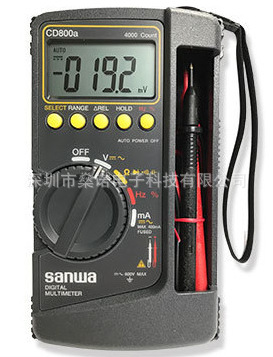 日本三和SANWA数字万用表CD800a 便携式数字万能表CD800a