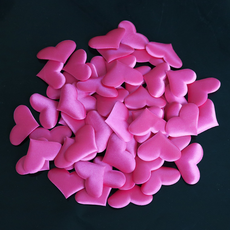 Boda boda con amor esponja mano lanzando flores boda habitación diseño melocotón corazón cama propagación pétalos creativo propagación flores 3cm1000