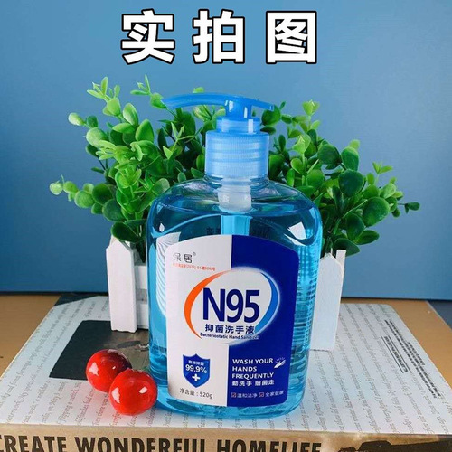 Baoju N95 Disinfection and Antibacterial Hand Sanitizer 520g Rich Foam Cleansing, Moisturizing, Antibacterial, Sterilizing and Disinfecting Hand Sanitizer