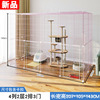 Cat cage three -layer cat villa indoor double -layer iron mesh cat house two layers of cat nest four layers of home pet cat cage