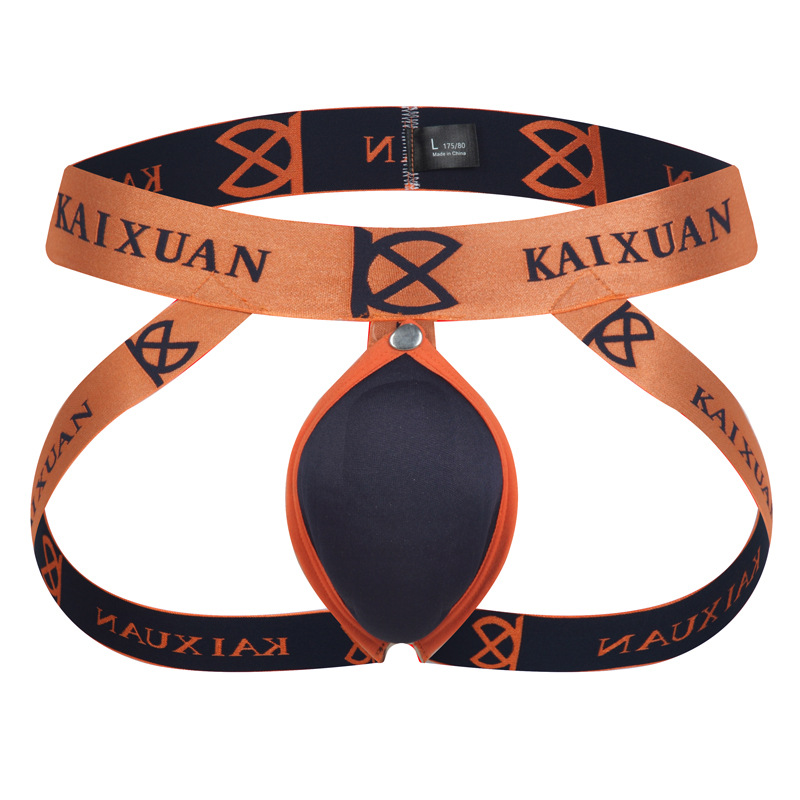 Men's underwear men's sexy k Cup underwear hip double thong hug empty t pants wholesale men KS012SD2