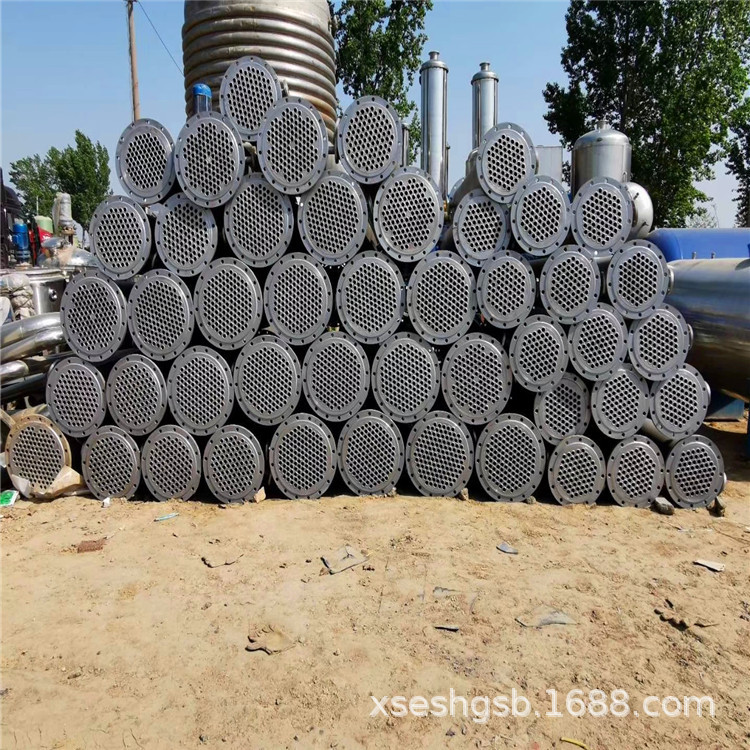 处理二手冷凝器 不锈钢冷凝器 二手石墨冷凝器 钛材质冷凝器 碳钢