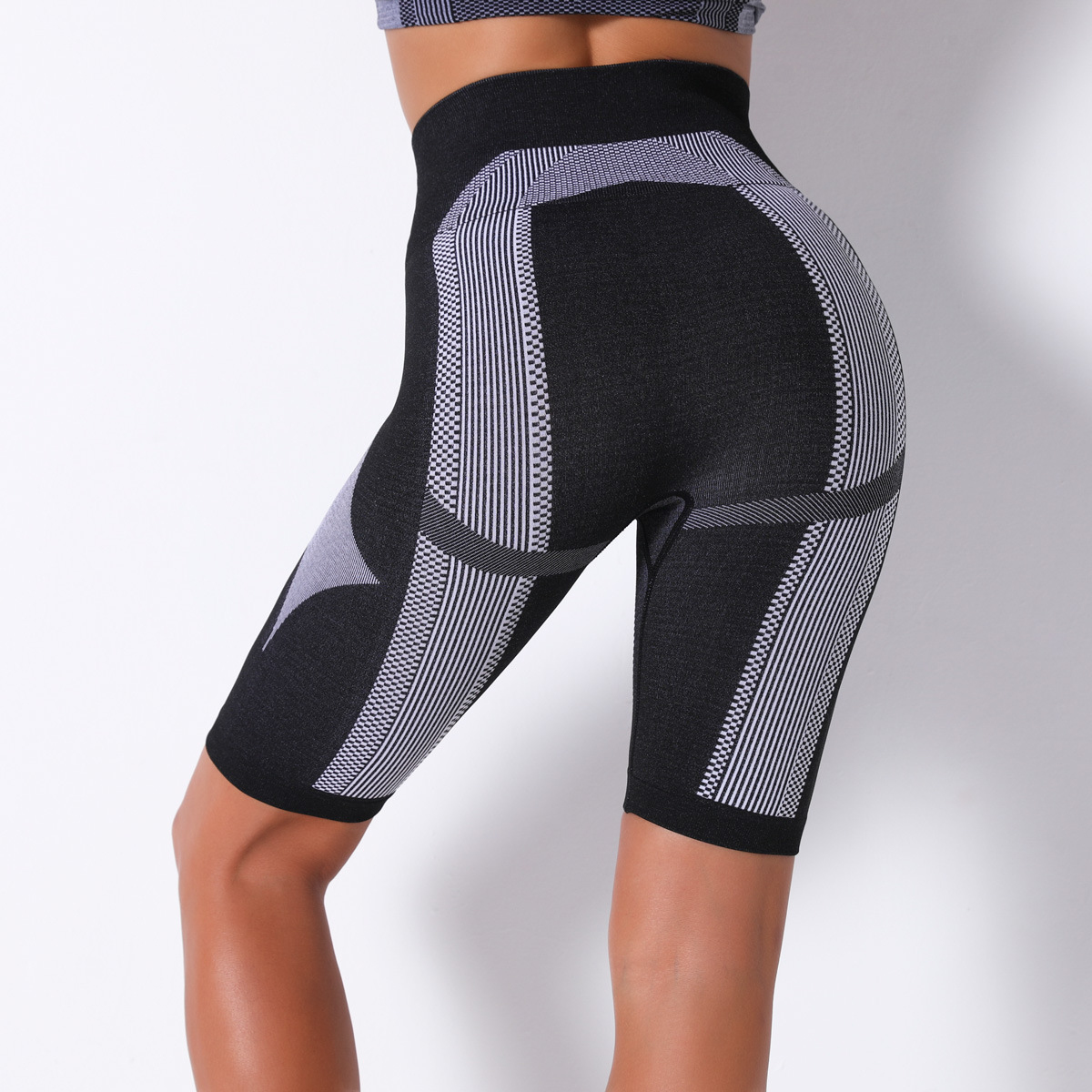 high waist sports short tight yoga pants  NSLX12871