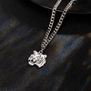 Chain stainless steel, necklace, decorations hip-hop style, universal accessory