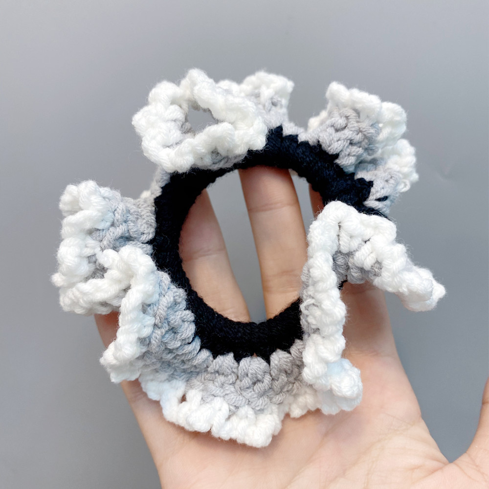 New Woolen Knitted Large Intestine Hair Scrunchies display picture 8