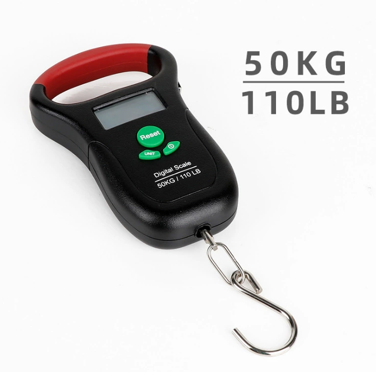 Высокоточные портативные бытовые электронные портативные весы 50 кг Мини-весы для рыбалки багажные весы Экспресс-пакет электронные весы