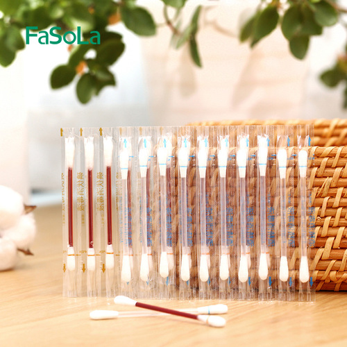 FaSoLa disposable iodophor cotton swab disinfectant iodine cotton swab newborn baby belly button disinfection tablets alcohol cotton tablets