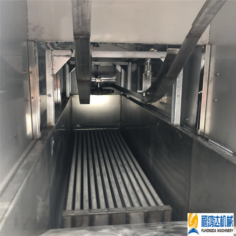 全自动烤鸭油炸成套设备 电加热卤煮锅 304不锈钢吊挂式油炸机