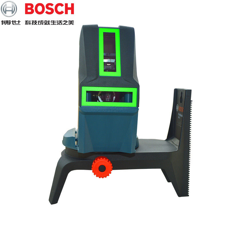 博世BOSCH充电式红外线水平仪2线2点绿光激光标线仪GCL2-50CG