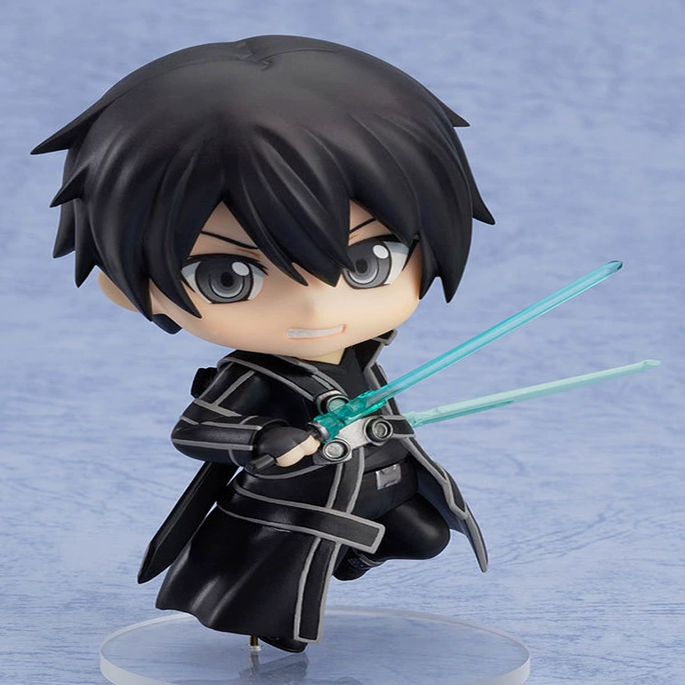 Фигурка (Sword Art Online) Кирито Q-версия 295, смена лица, чиби, в коробке