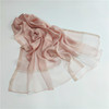 Colored silk woolen scarf, cloak, 2022 collection, Korean style, sun protection