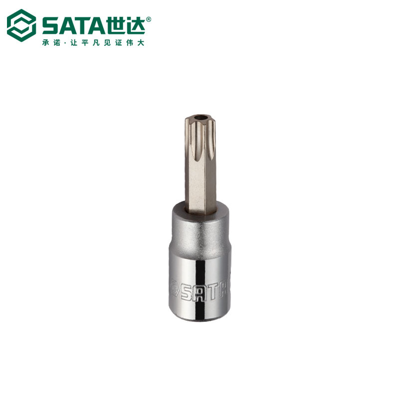 22603中孔花形旋具套筒,10mm系列/50mm/T55/世达