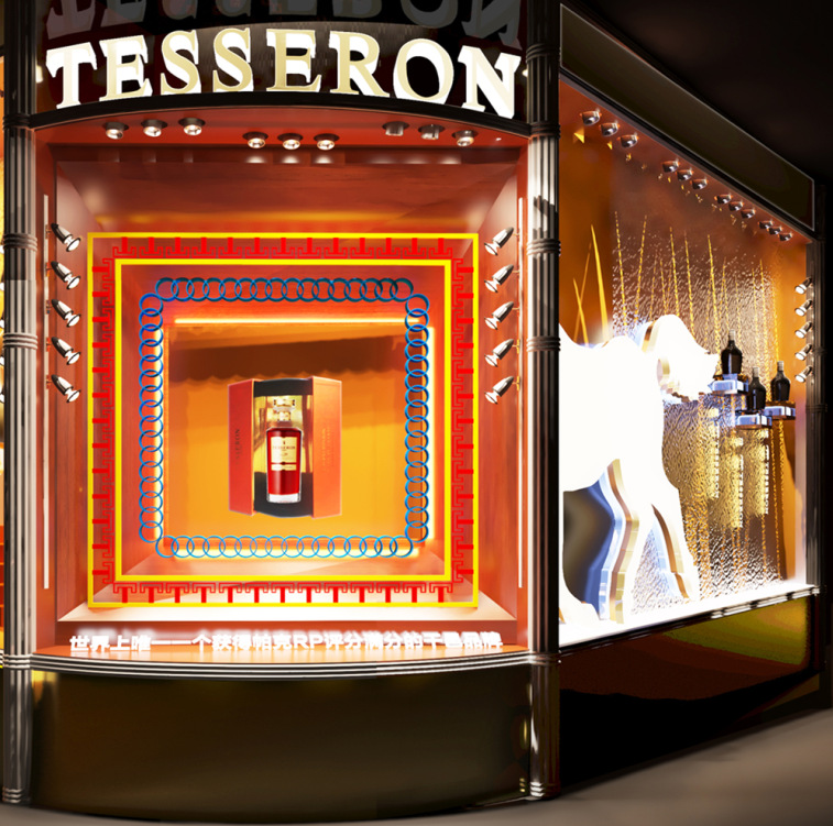 厂家按客户尺寸做洋酒展柜不锈钢精品烟酒组装展示柜设计制作