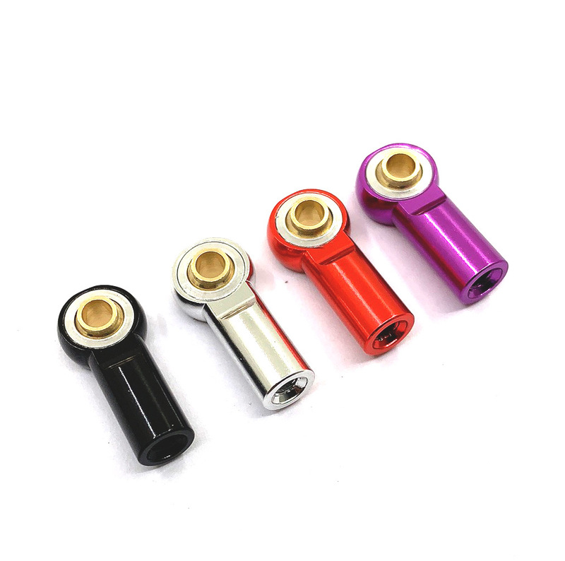 1/10 Simulation Climbing Car Accessories M3 Metal Pull Rod Ball Head Buckle Scx10 D90 Ball Head Steering Pull Rod