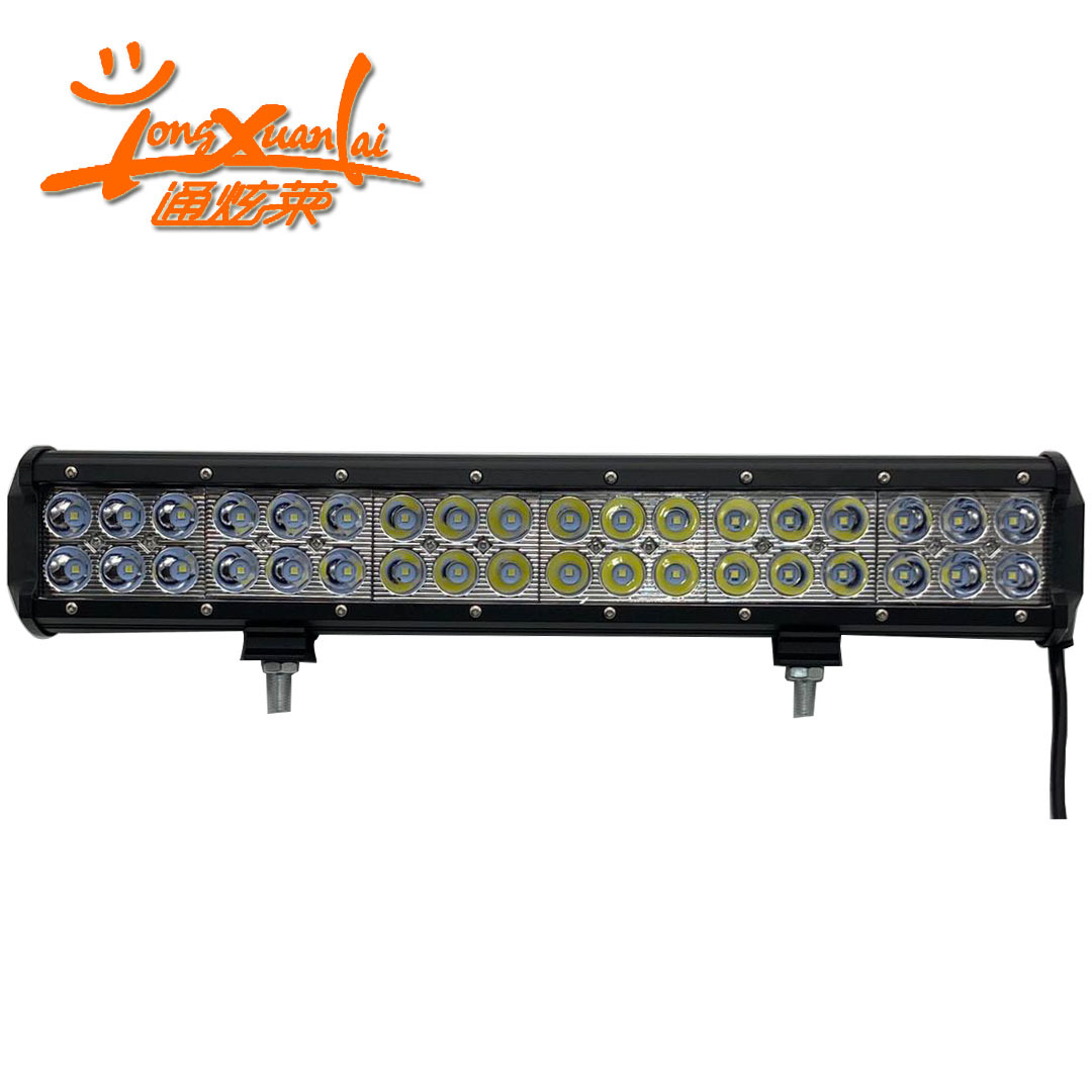 LED17 Strip lamp Large trucks Three eyes and two rows 108W Highlight LED Lights car led work