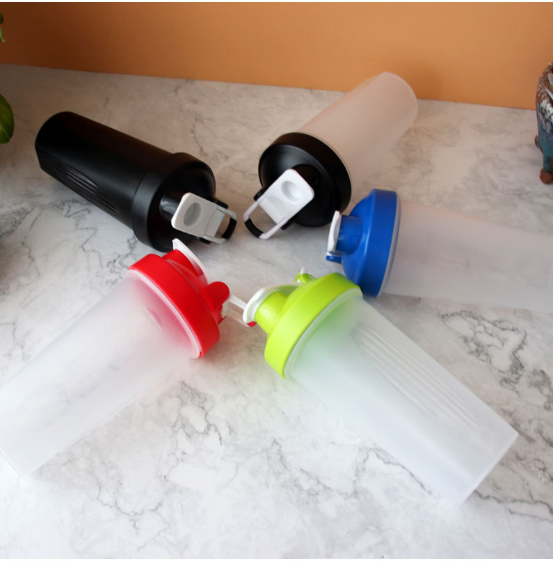 厂家直销600ml摇摇杯 带手提酵素奶昔杯简约健身