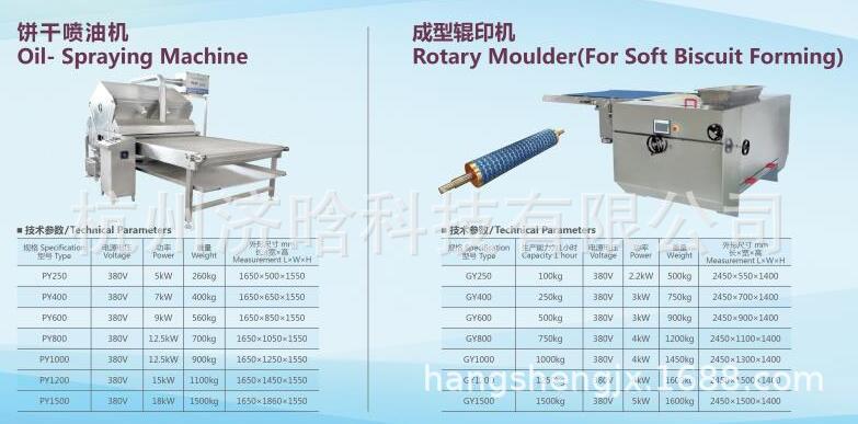 饼干喷油机成型辊印机