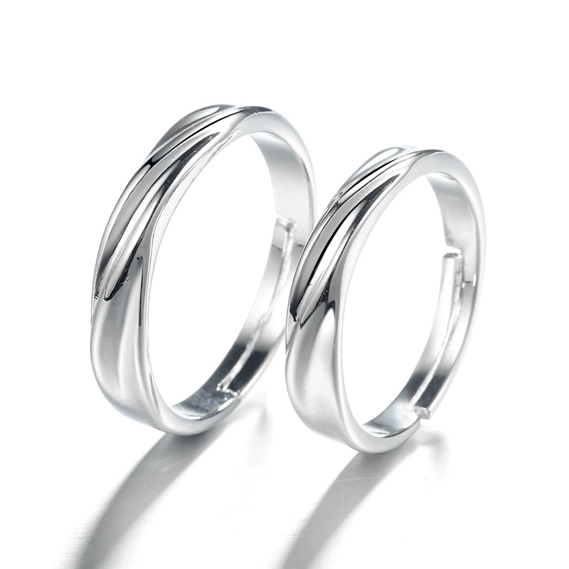 Ring, diamond jewelry, Korean style, simple and elegant design, for beloved