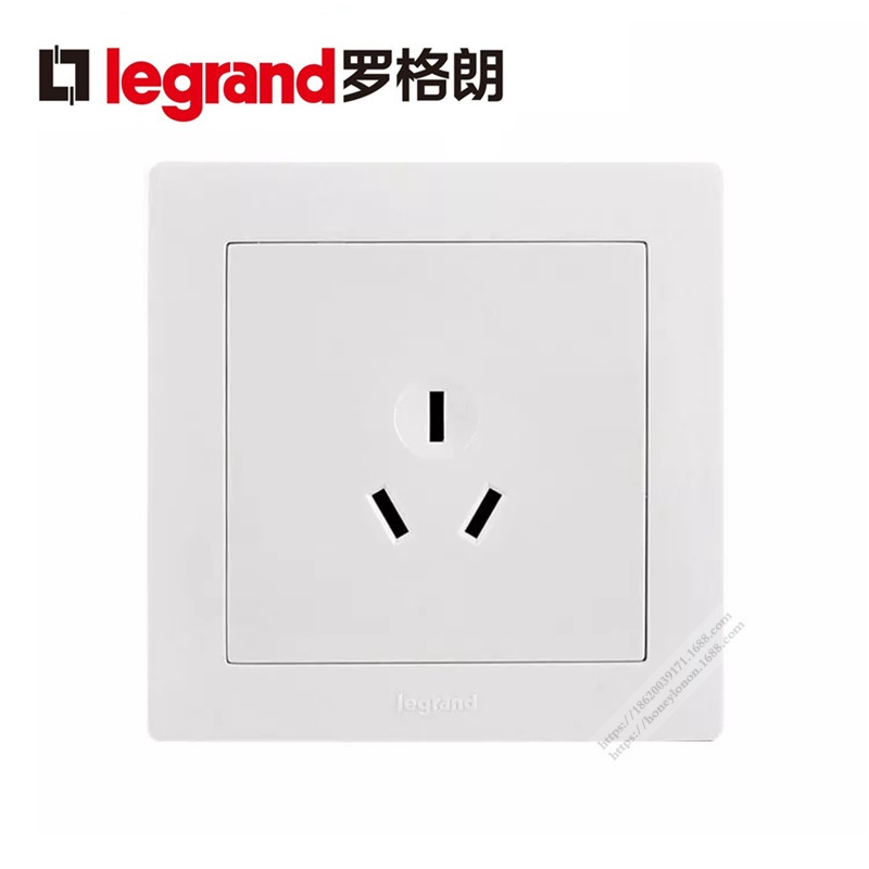 Legrand/罗格朗 逸享系列 16A三扁插座（玉兰白）X426/15CS