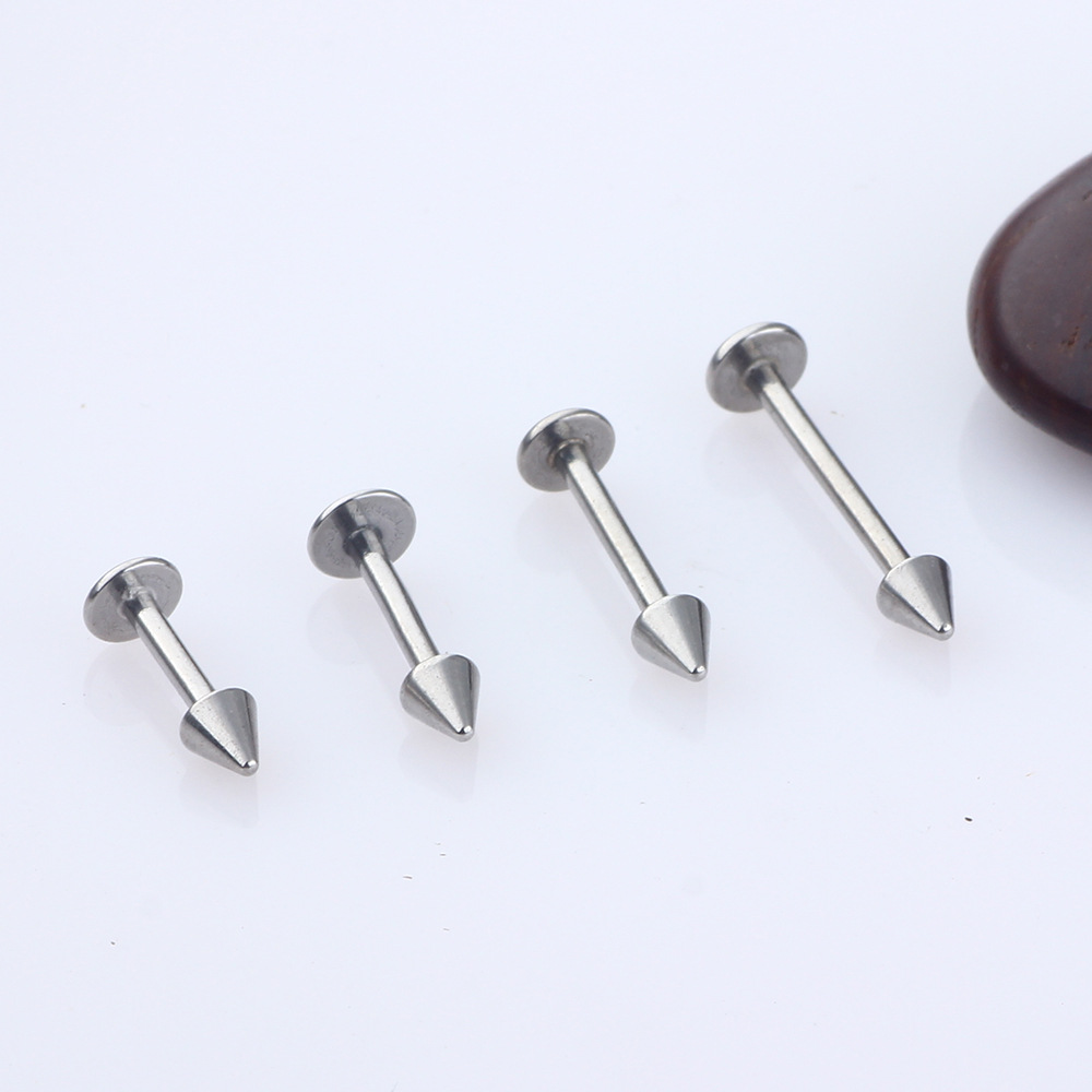 60 Sets Stainless Steel Lip Nail Nose Ring Best Selling Piercing Jewelry Wholesale detail image 7