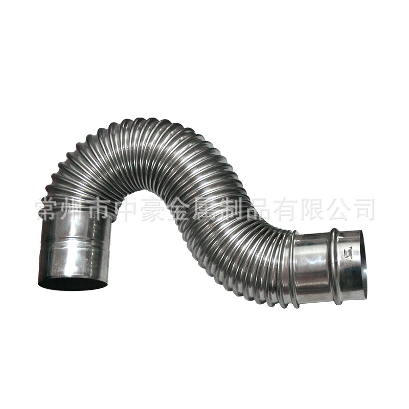 Stainless Steel Smoke Pipe Exhaust Pipe Gas Wall-Mounted Boiler Water Heater Flue Pipe Sample