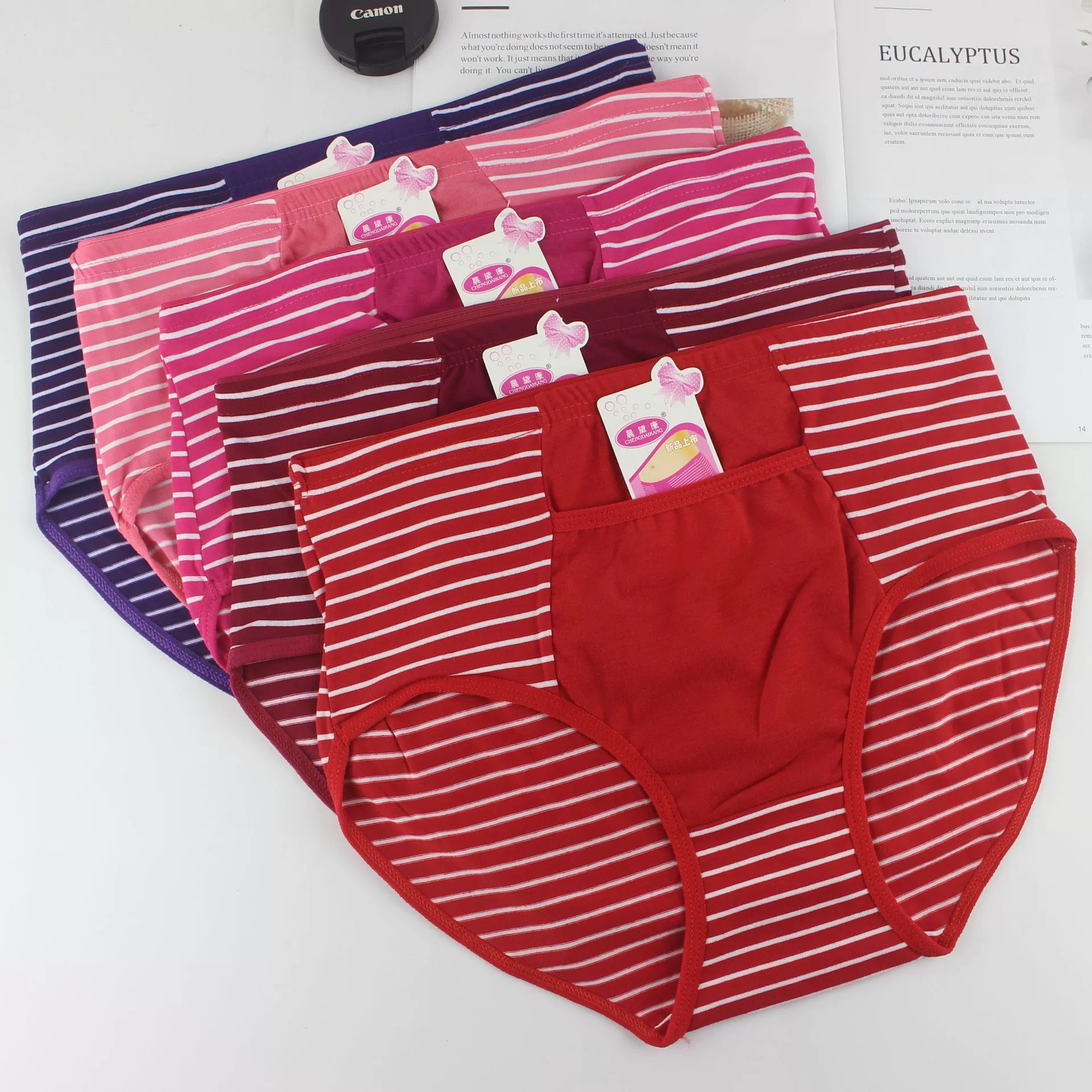 Elastic underwear, comfortable pants, plus size, for middle age