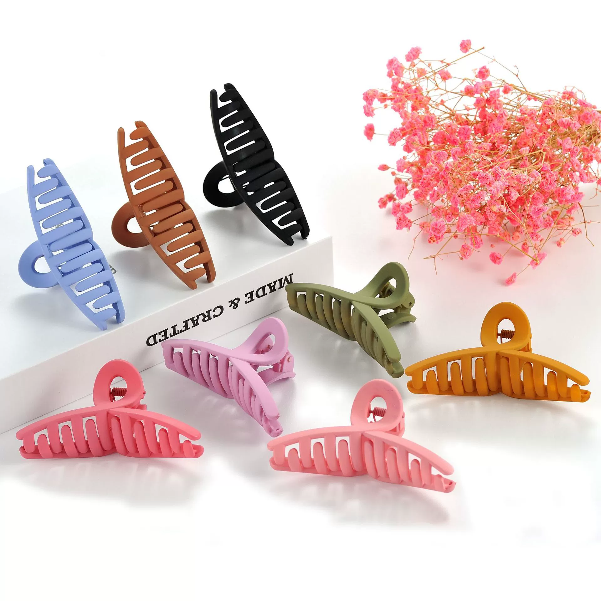 (Cross-border trading), brand crab pin, hairpins, simple and elegant design, internet celebrity